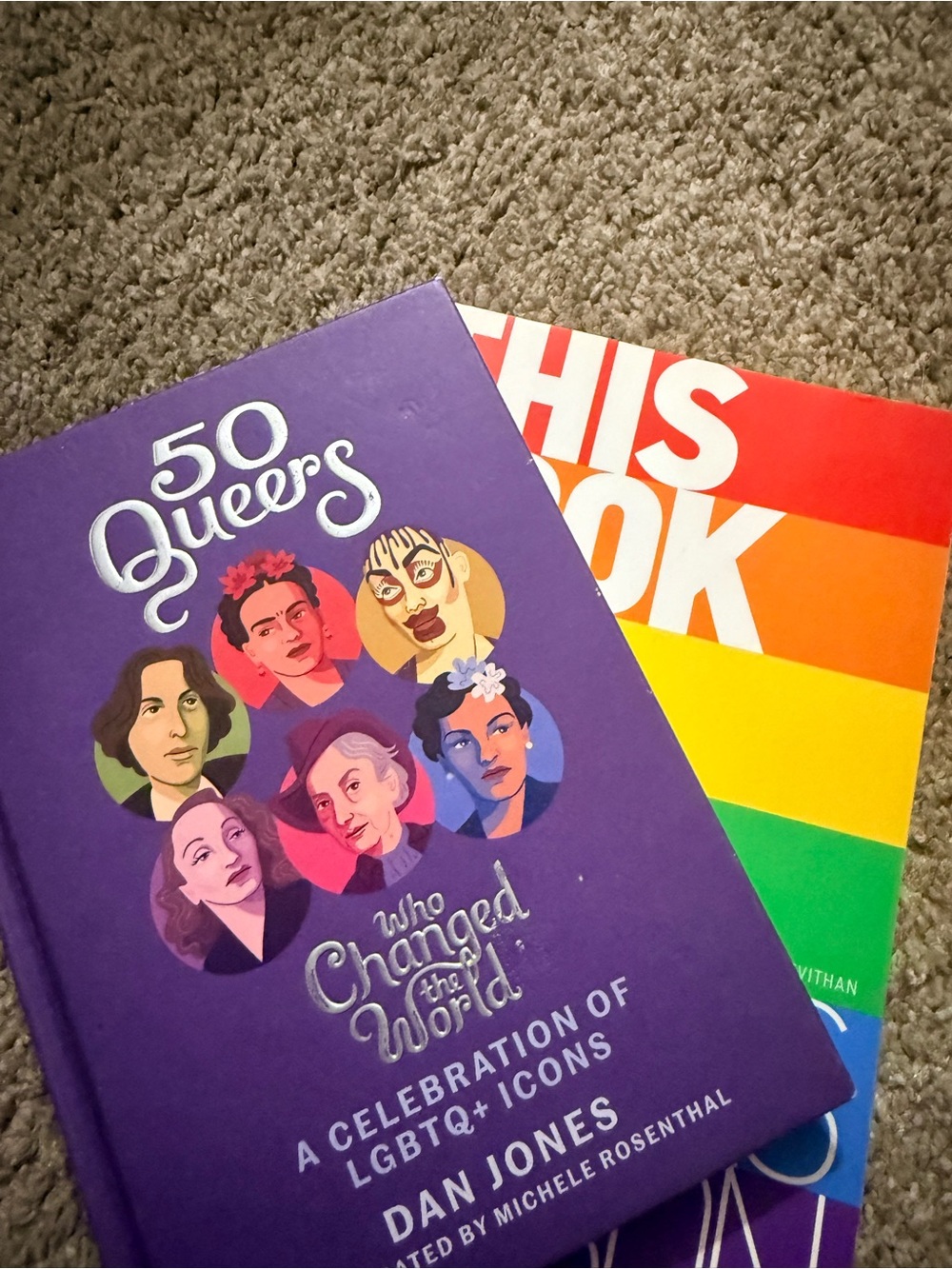 This Book Is Gay + 50 Queers Who Changed the World LGBTQ+ Book Bundle